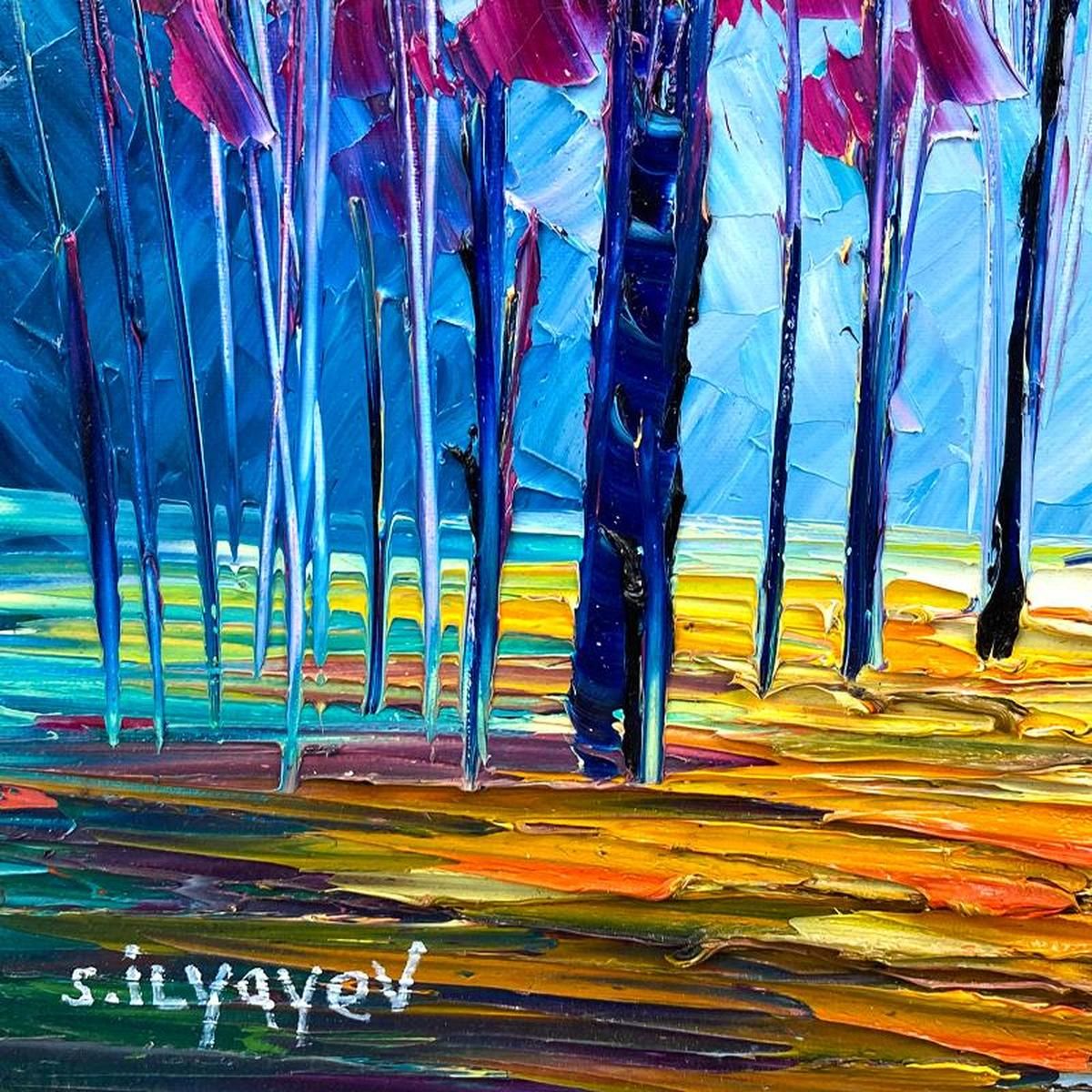 Slava Ilyayev- Original Oil on Canvas "Infinite Together"