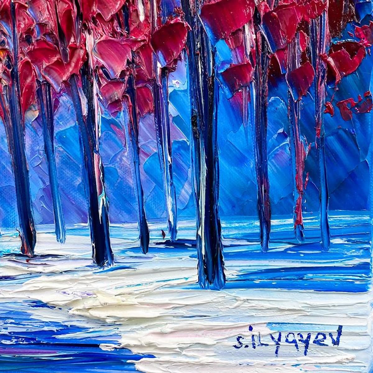 Slava Ilyayev- Original Oil on Canvas "Colors of the Changing Season"