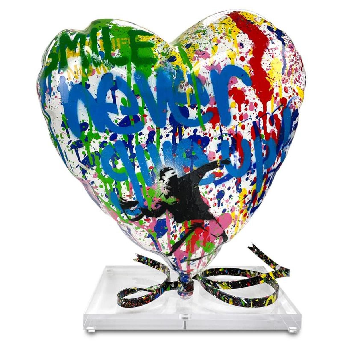Mr Brainwash- Original Mixed Media "Balloon Heart"