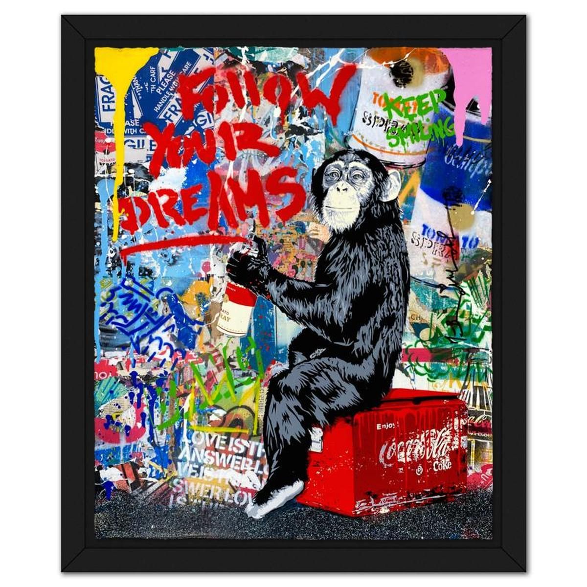 Mr Brainwash- Original Mixed Media "Everyday Life"