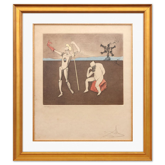 Salvador Dali- Original Lithograph "The Power of Thought"