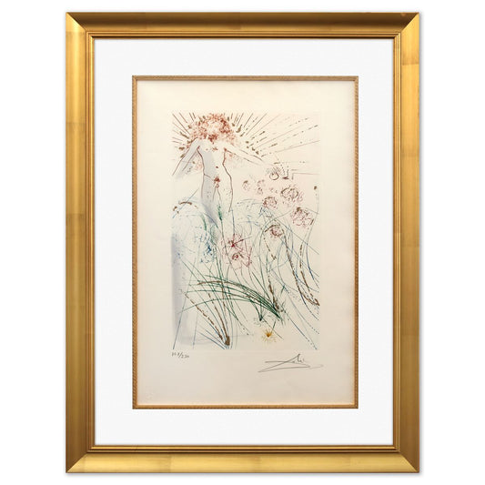 Salvador Dali- Original Lithograph "Return, O Shulamite"