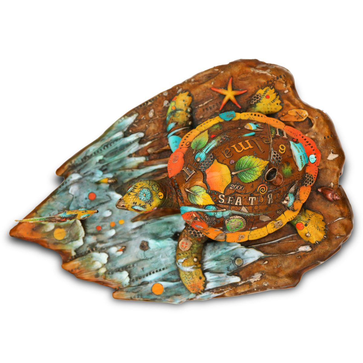 Nano Lopez- Bronze Sculpture with hand-applied patina "Elma"