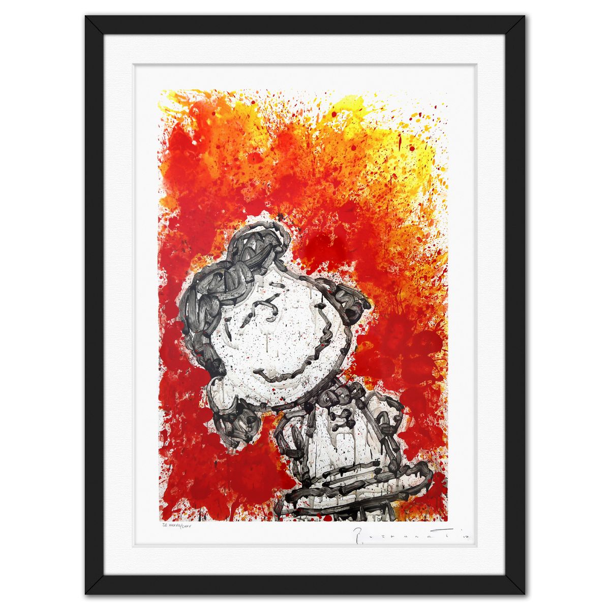 Tom Everhart- Giclee on paper "Homie Dreams Suite- Girlfriend Dreams"