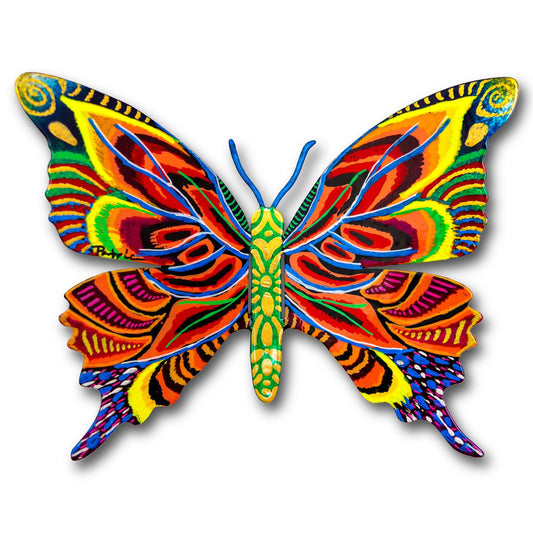 Patricia Govezensky- Original Painting on Cutout Steel "Butterfly"