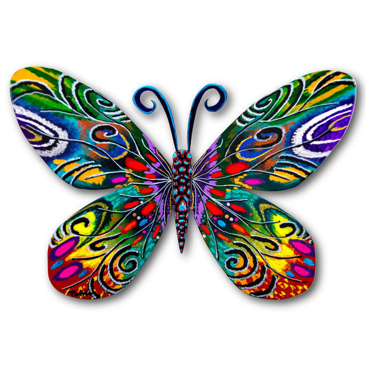 Patricia Govezensky- Original Painting on Cutout Steel "Butterfly"