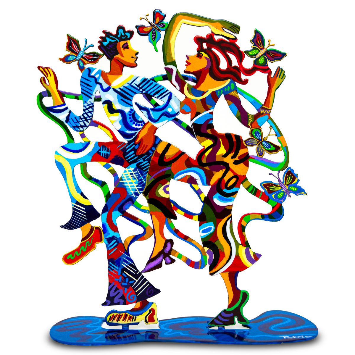 Patricia Govezensky- Original Free Standing Sculpture "Dance of the Butterflies"