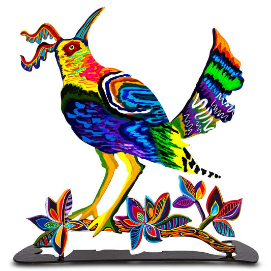 Patricia Govezensky- Original Free Standing Sculpture "Rainbow Bird"