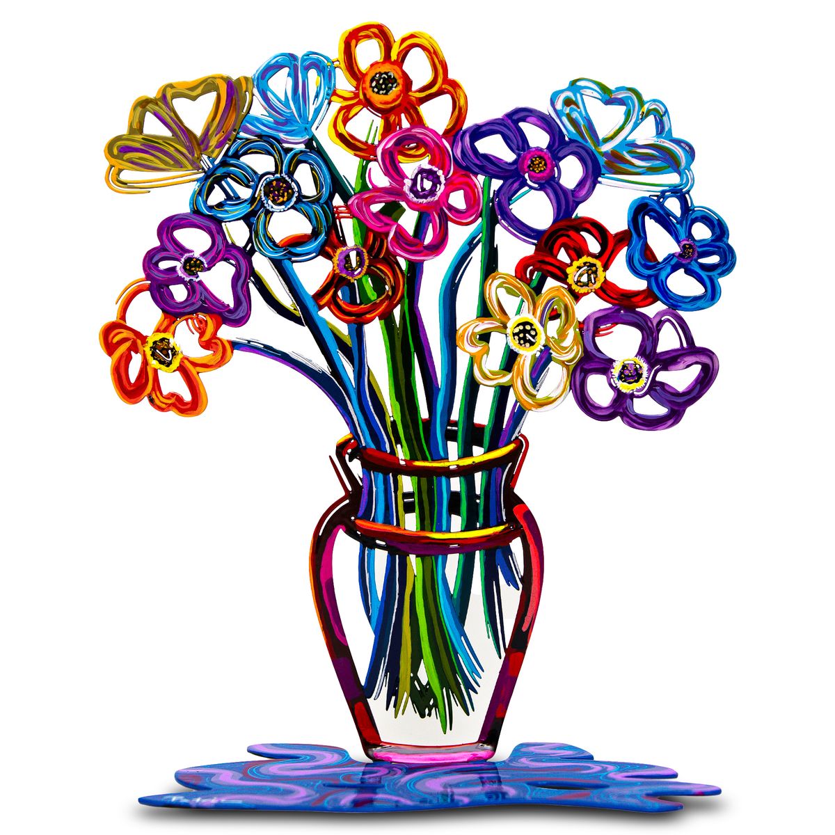 Patricia Govezensky- Original Free Standing Sculpture "Blooming Bouquet"