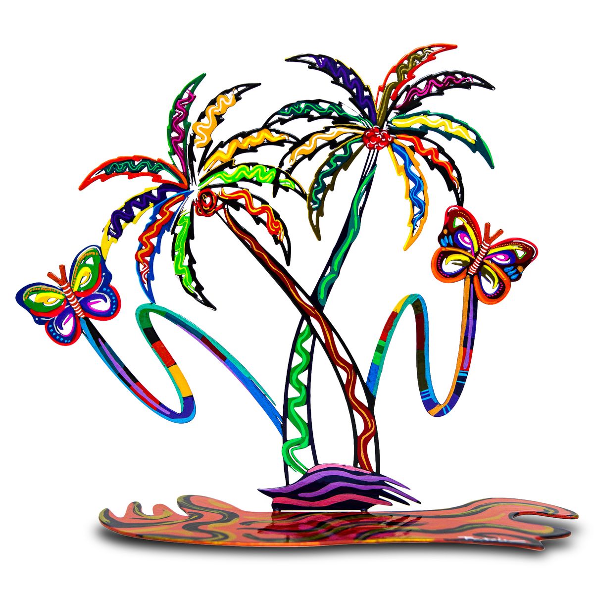 Patricia Govezensky- Original Free Standing Sculpture "Tropical Breeze"