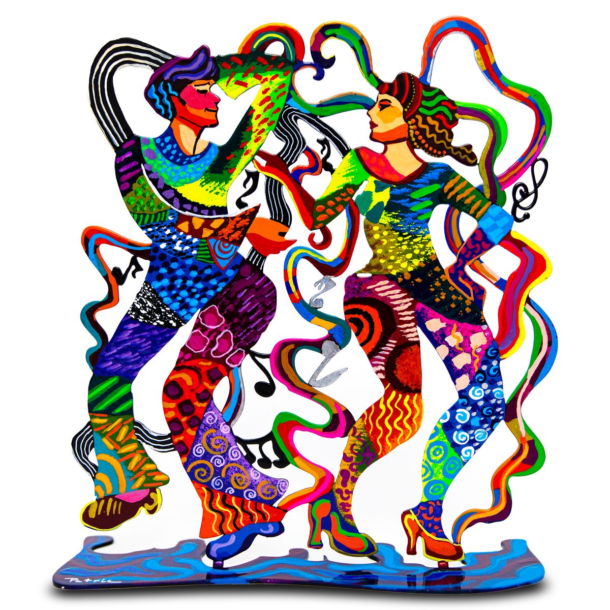 Patricia Govezensky- Original Free Standing Sculpture "Dancing Couple"
