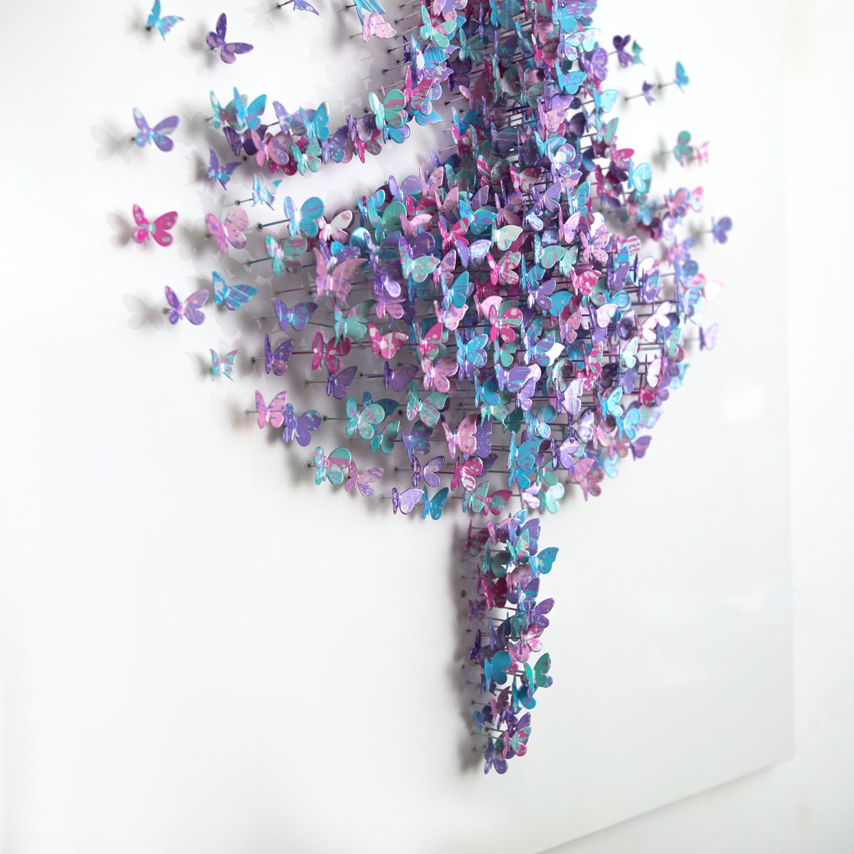 Patricia Govezensky- Original 3D Metal Art on Wood "Ballerina"