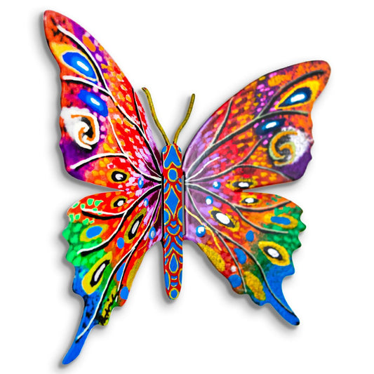 Patricia Govezensky- Original Painting on Cutout Steel "Butterfly"