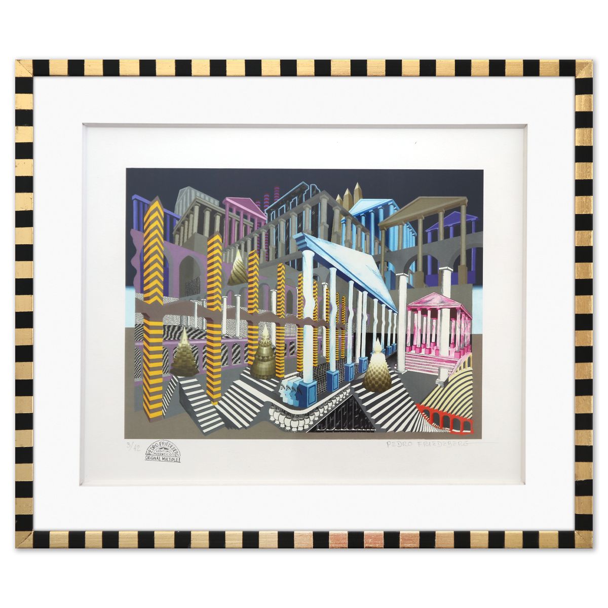 Pedro Friedeberg- Digital Graphic "El Siglo de Pericles"