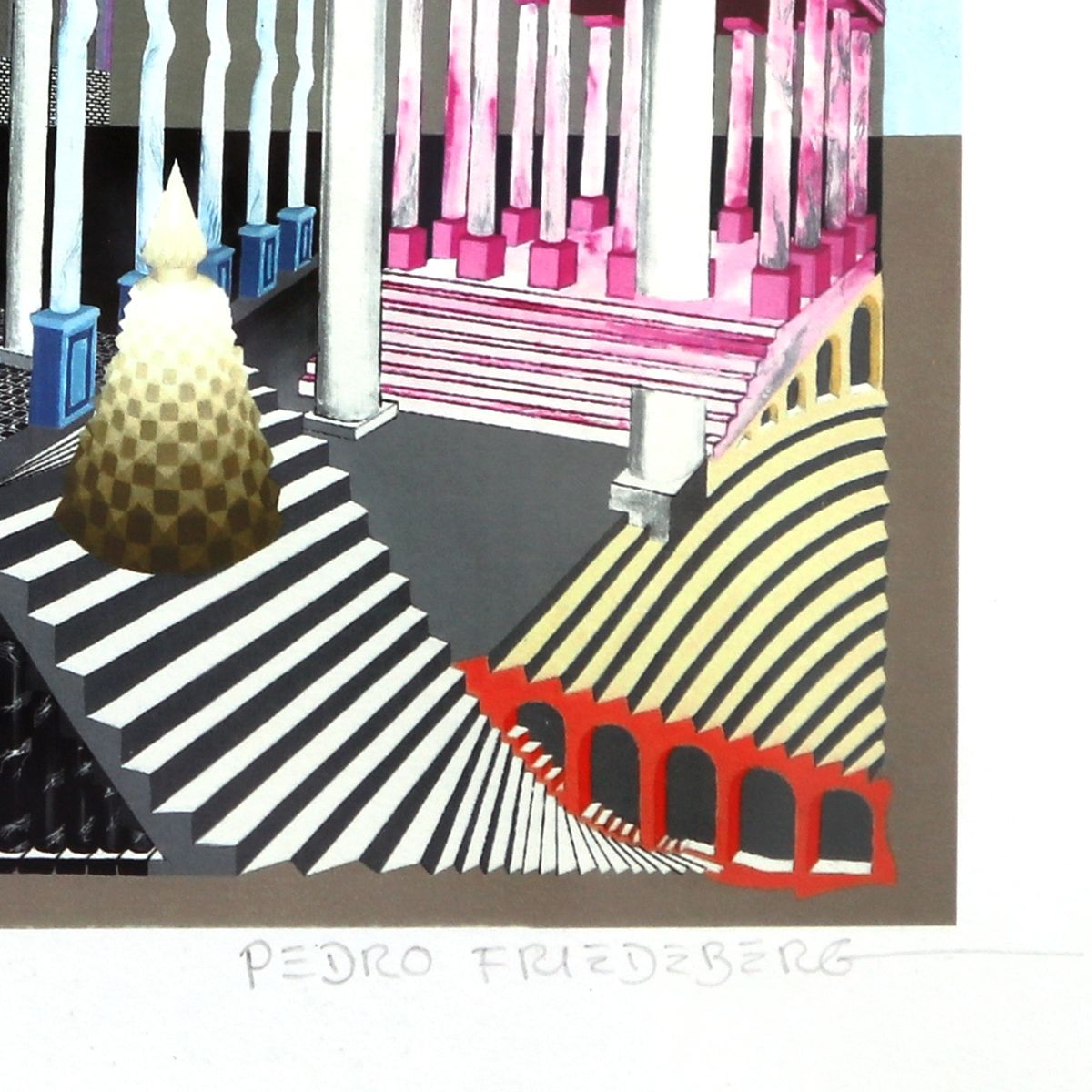 Pedro Friedeberg- Digital Graphic "El Siglo de Pericles"
