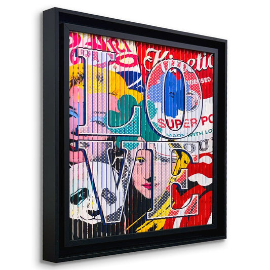 Patrick Rubinstein- Mixed Media "Color Love"