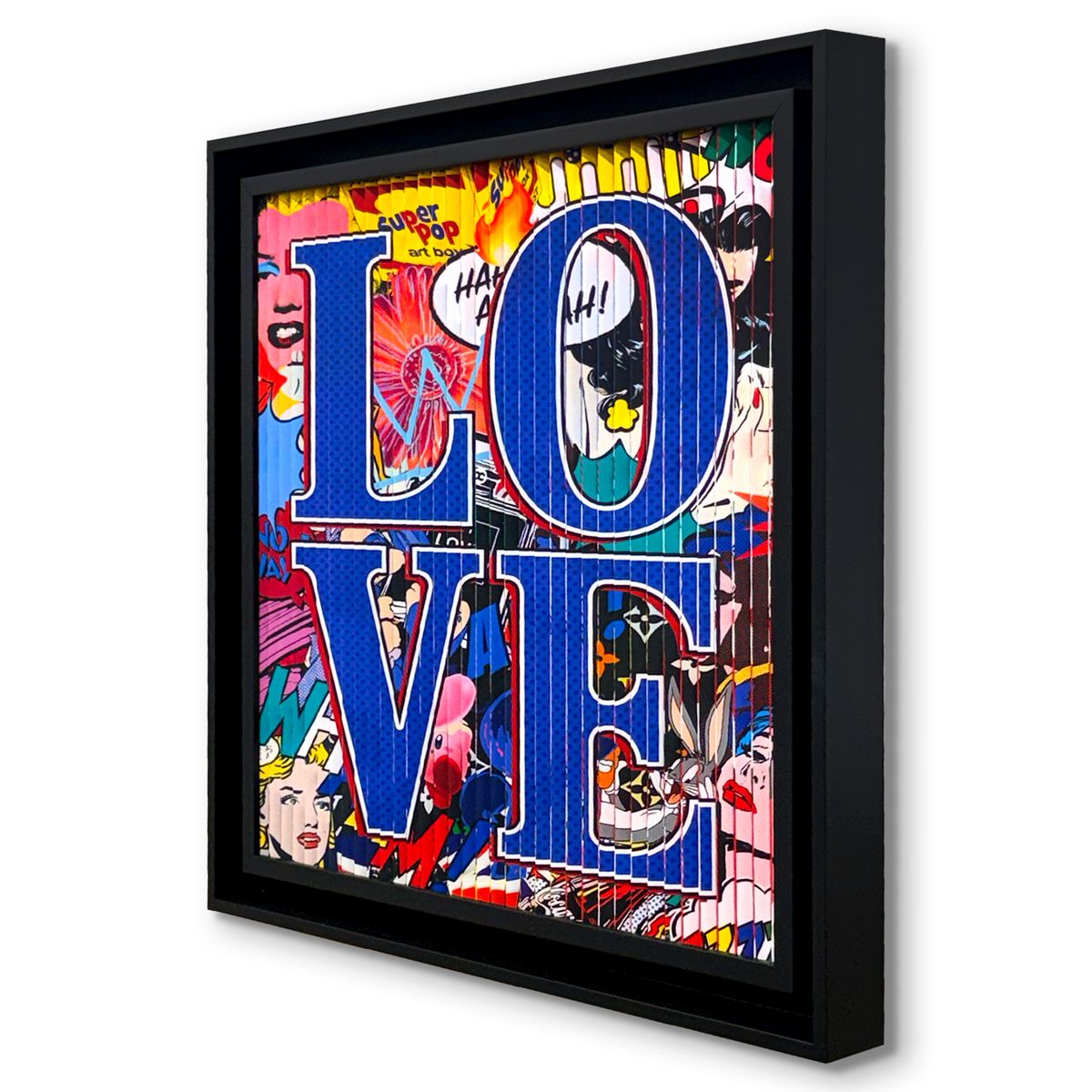 Patrick Rubinstein- Mixed Media "Color Love"