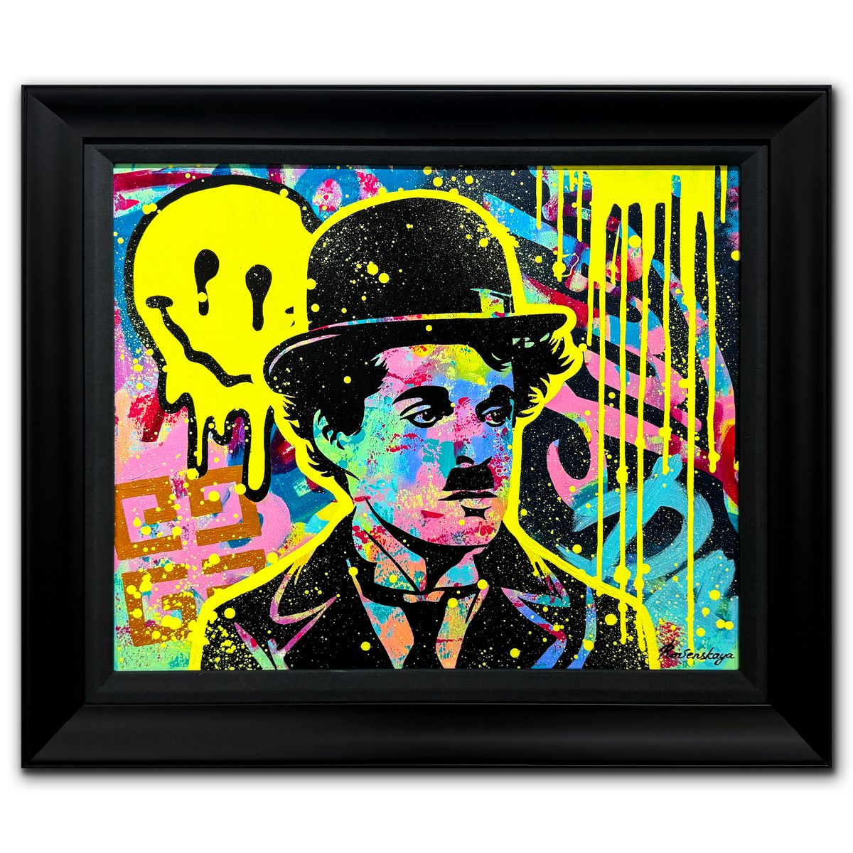 Nastya Rovenskaya- Original Oil on Canvas "The Silent icon"