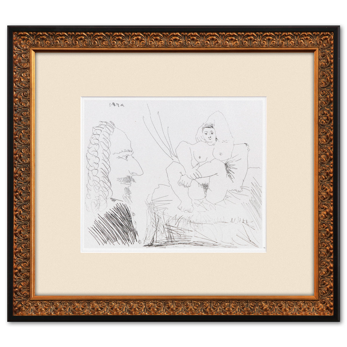 After Pablo Picasso- Offset Lithograph "From The 347 Series"