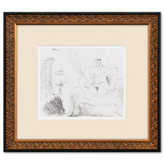 After Pablo Picasso- Offset Lithograph "From The 347 Series"