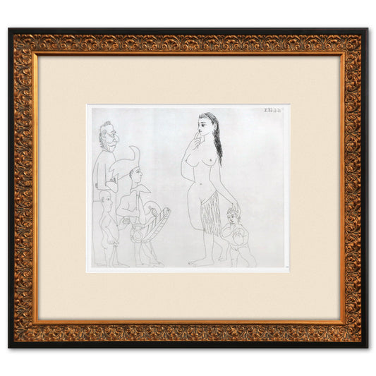 After Pablo Picasso- Offset Lithograph "From The 347 Series"