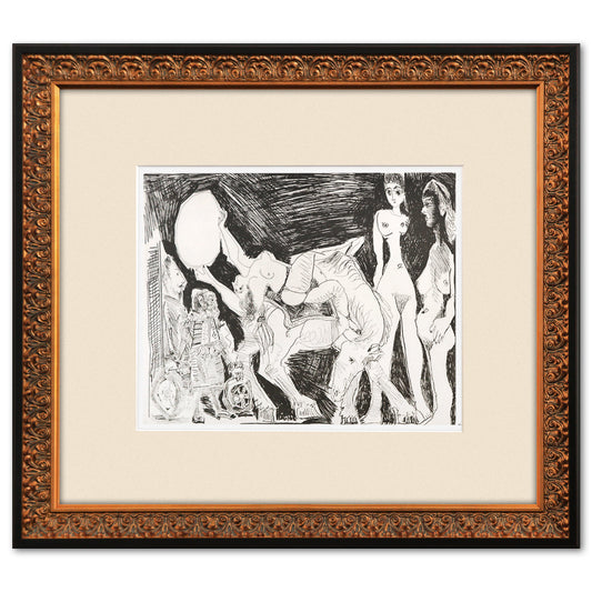 After Pablo Picasso- Offset Lithograph "From The 347 Series"