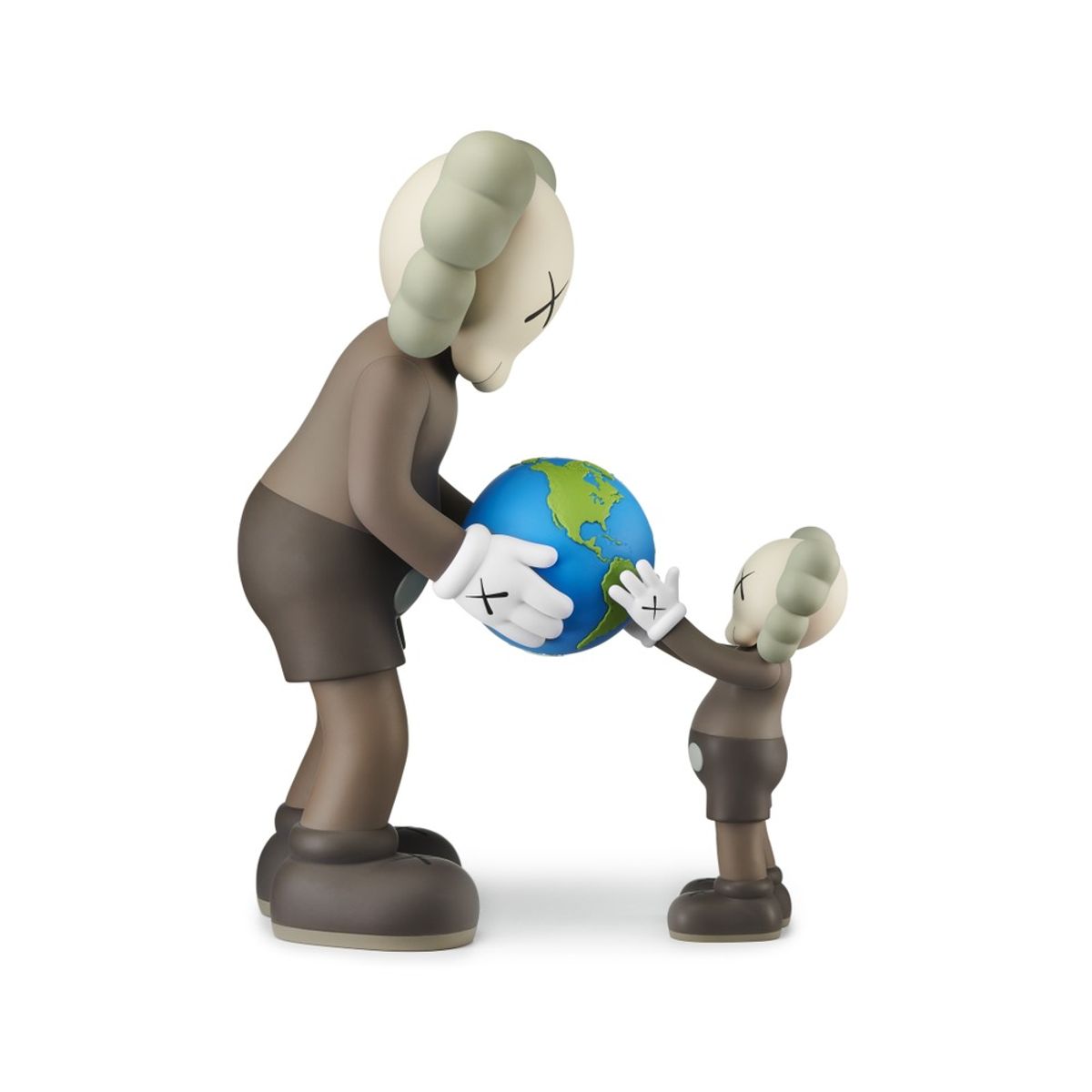 Kaws- Vinyl Figure "The Promise (Brown)"