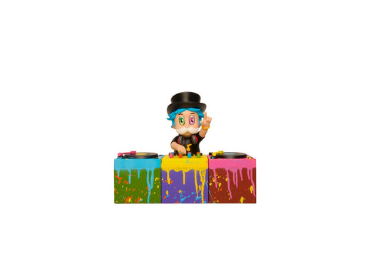 Alec Monopoly- Hand Painted Cast Vinyl "DJ Monopz"