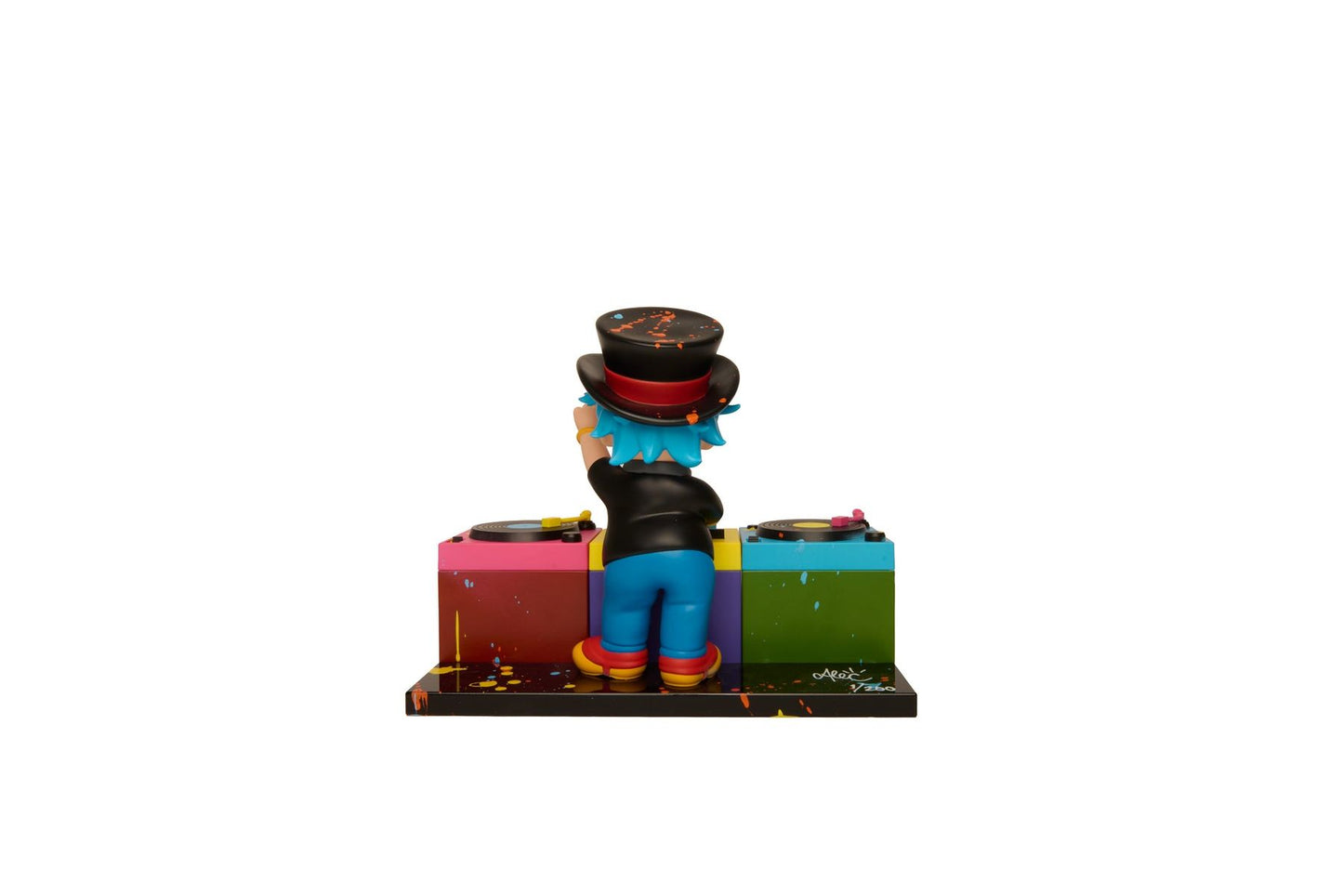 Alec Monopoly- Hand Painted Cast Vinyl "DJ Monopz"