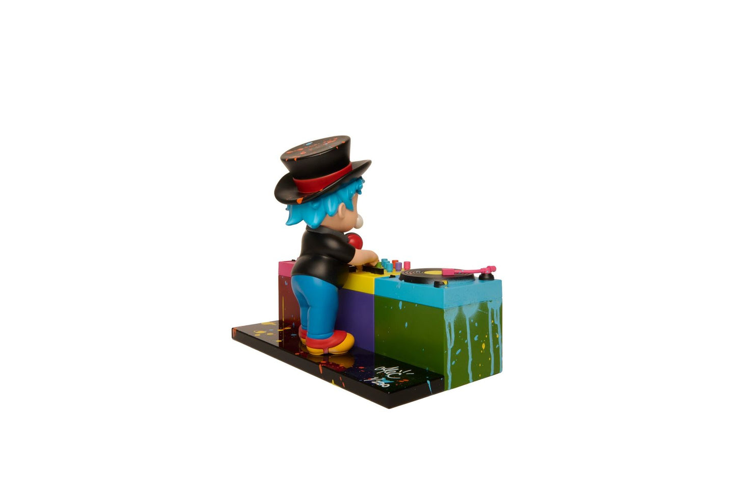 Alec Monopoly- Hand Painted Cast Vinyl "DJ Monopz"