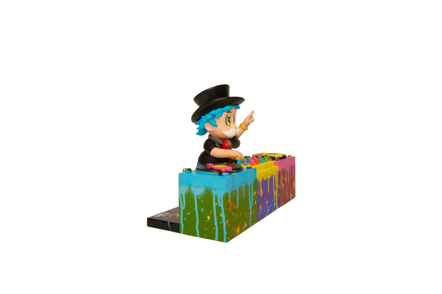 Alec Monopoly- Hand Painted Cast Vinyl "DJ Monopz"