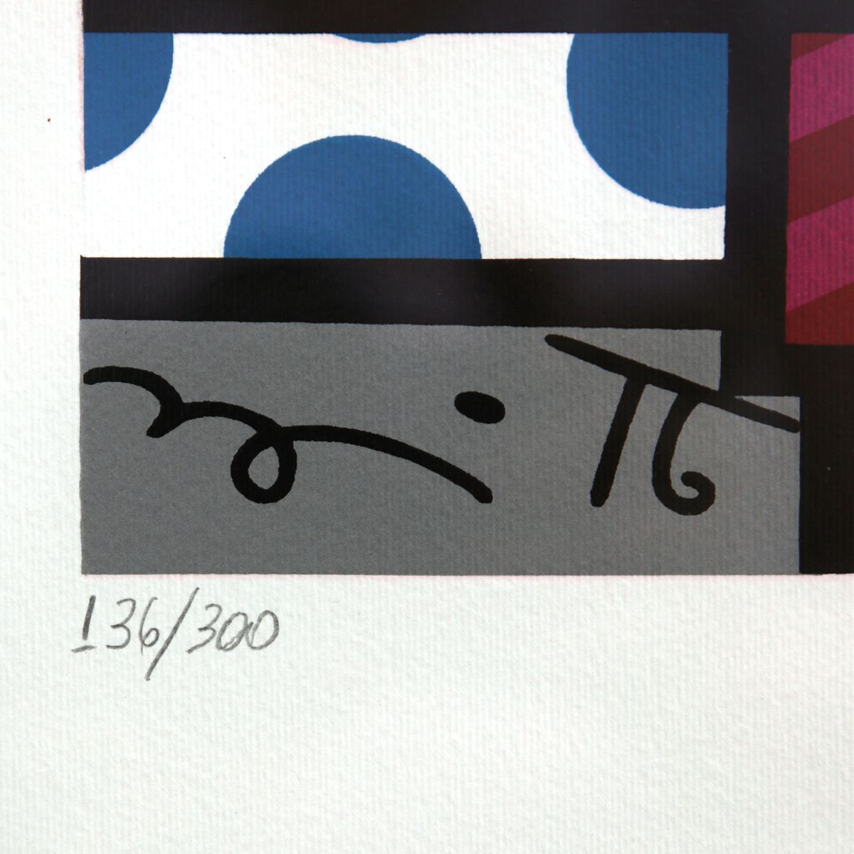 Romero Britto- Serigraph "Squeaki Van Britto"