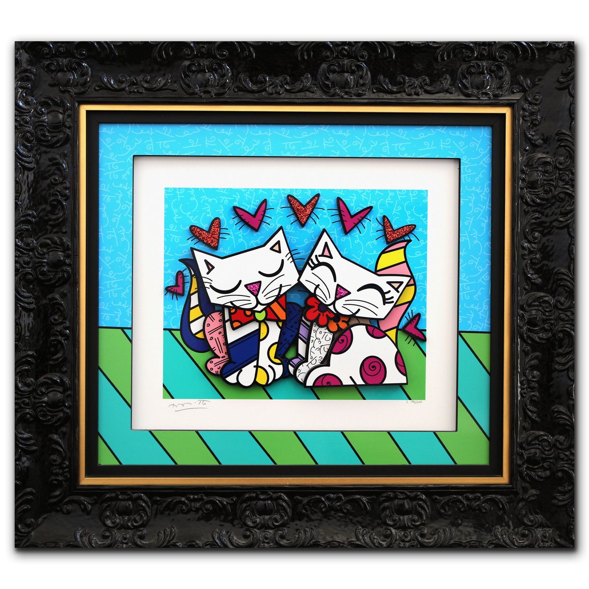 Romero Britto- Sculptograph "Pure"