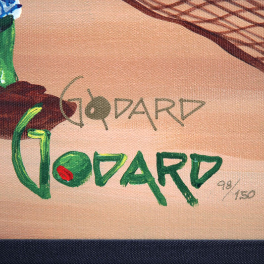 Michael Godard- Giclee on Canvas "Olives Gone Wild 2"