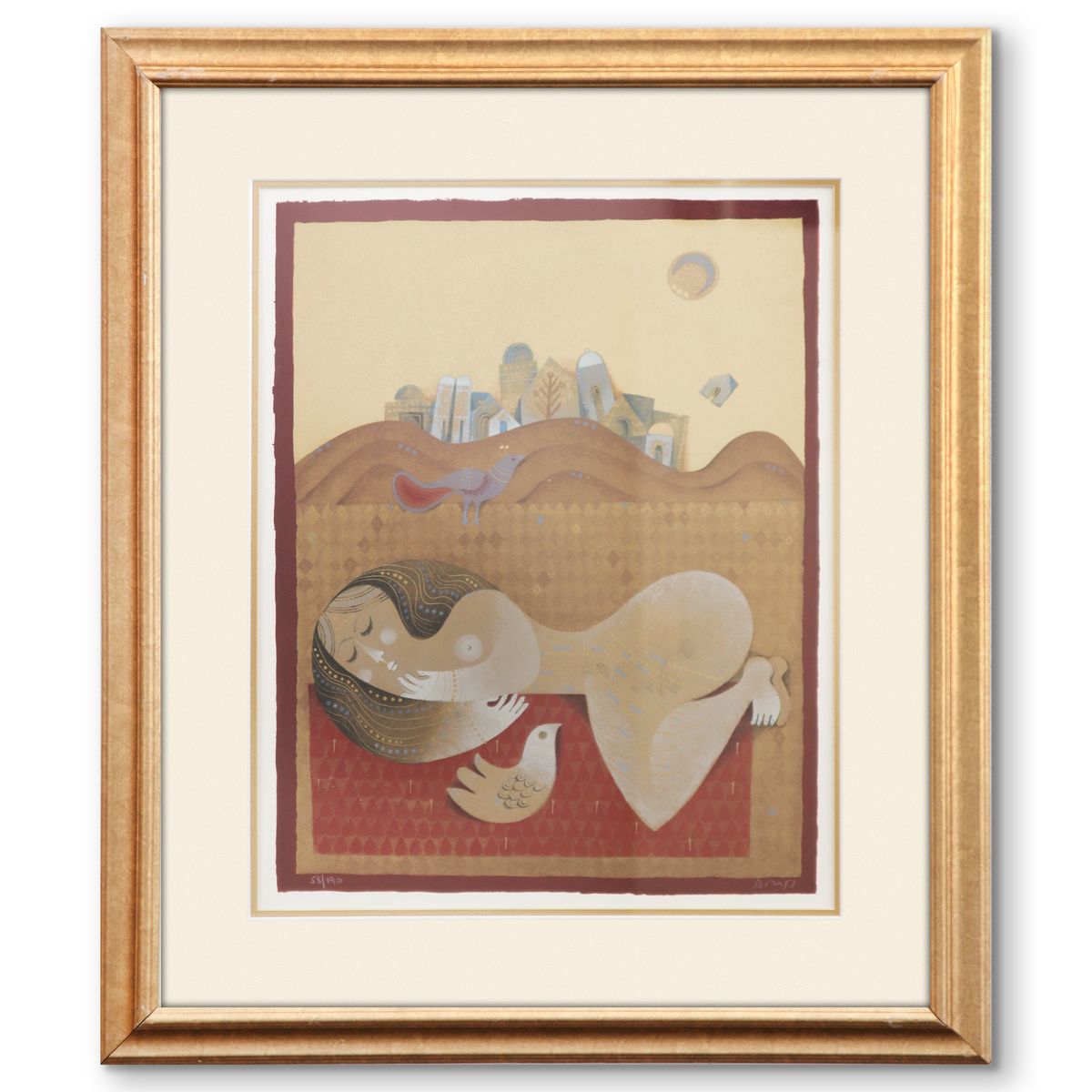 Samy Briss- Serigraph "Citadel"