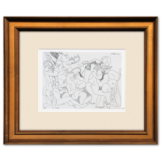 After Pablo Picasso- Offset Lithograph "From The 347 Series"