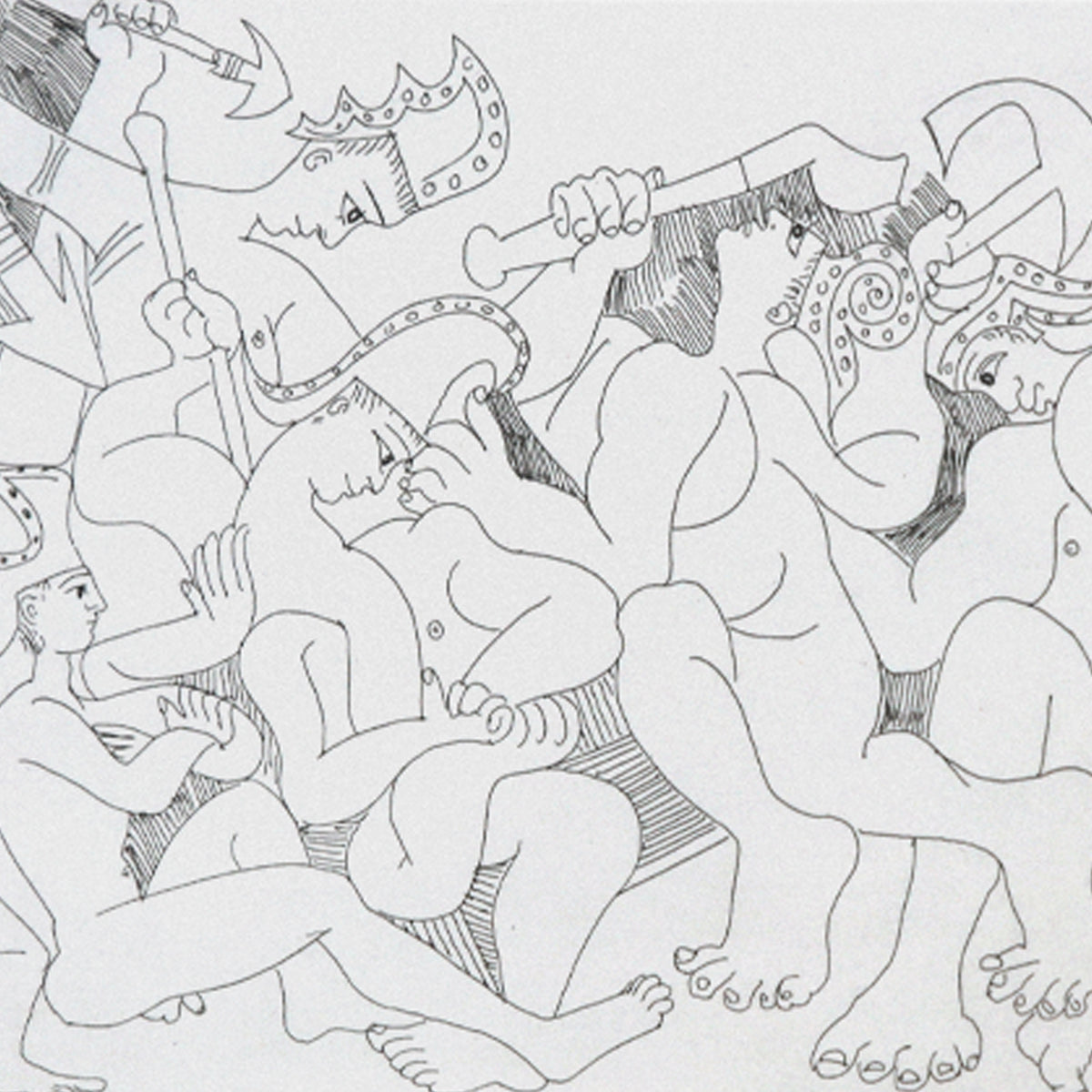 After Pablo Picasso- Offset Lithograph "From The 347 Series"