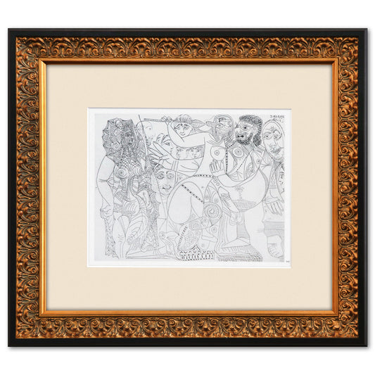 After Pablo Picasso- Offset Lithograph "From The 347 Series"