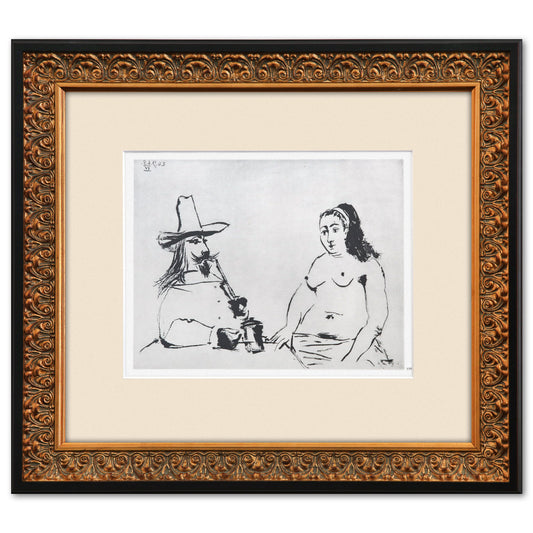 After Pablo Picasso- Offset Lithograph "From The 347 Series"