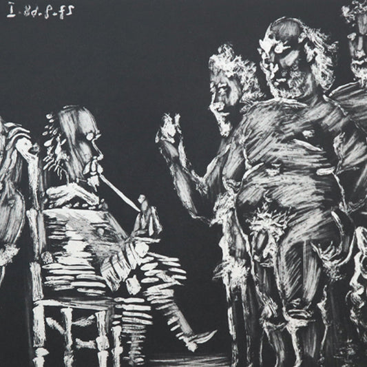 After Pablo Picasso- Offset Lithograph "From The 347 Series"