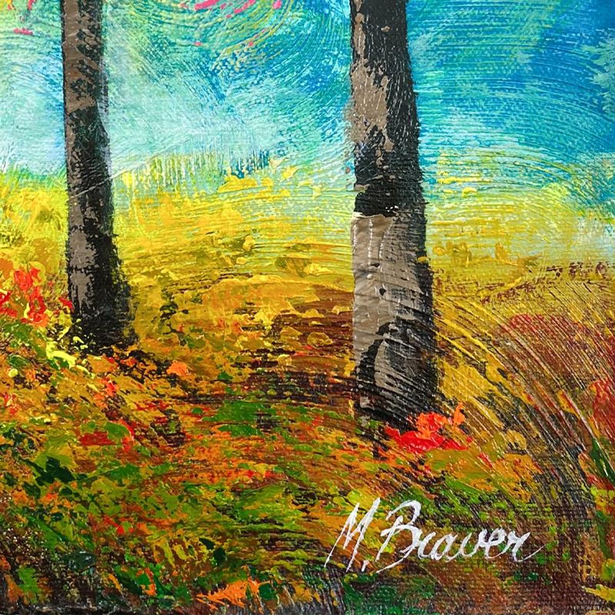 Mark Braver, Original Oil Painting on Canvas, Hand Signed with Letter of Authenticity.