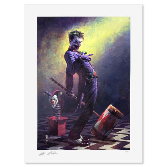 DC Comics & Marco Mastrazzo, "The Joker: Clown Prince of Crime" Limited Edition, PP Numbered 3/4 and Signed with Letter of Authenticity.