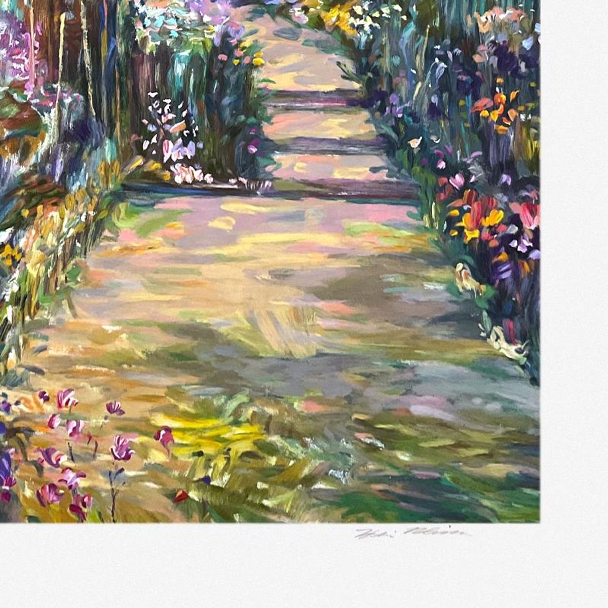 Henri Plisson (1933-2006), "On Crystal Pond" Limited Edition Serigraph, Numbered 1/22 and Hand Signed with Letter of Authenticity