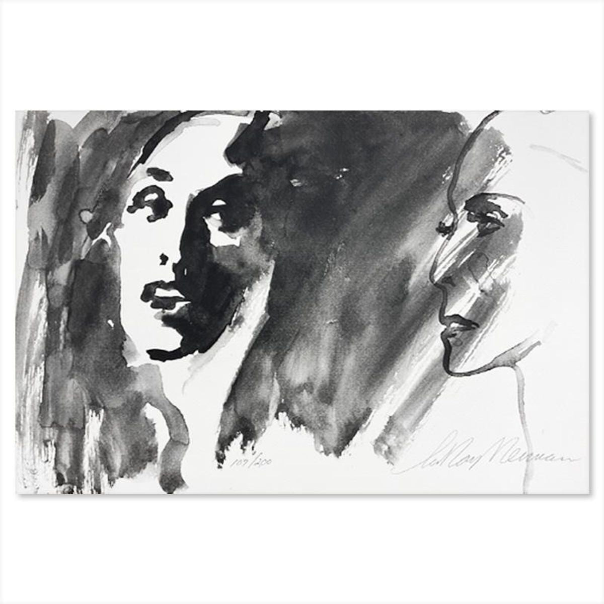 LeRoy Neiman (1921-2012), "Martha Graham 5 Piece Suite" Limited Edition Lithographs, Numbered 105/200 and Hand Signed with Letter of Authenticity.