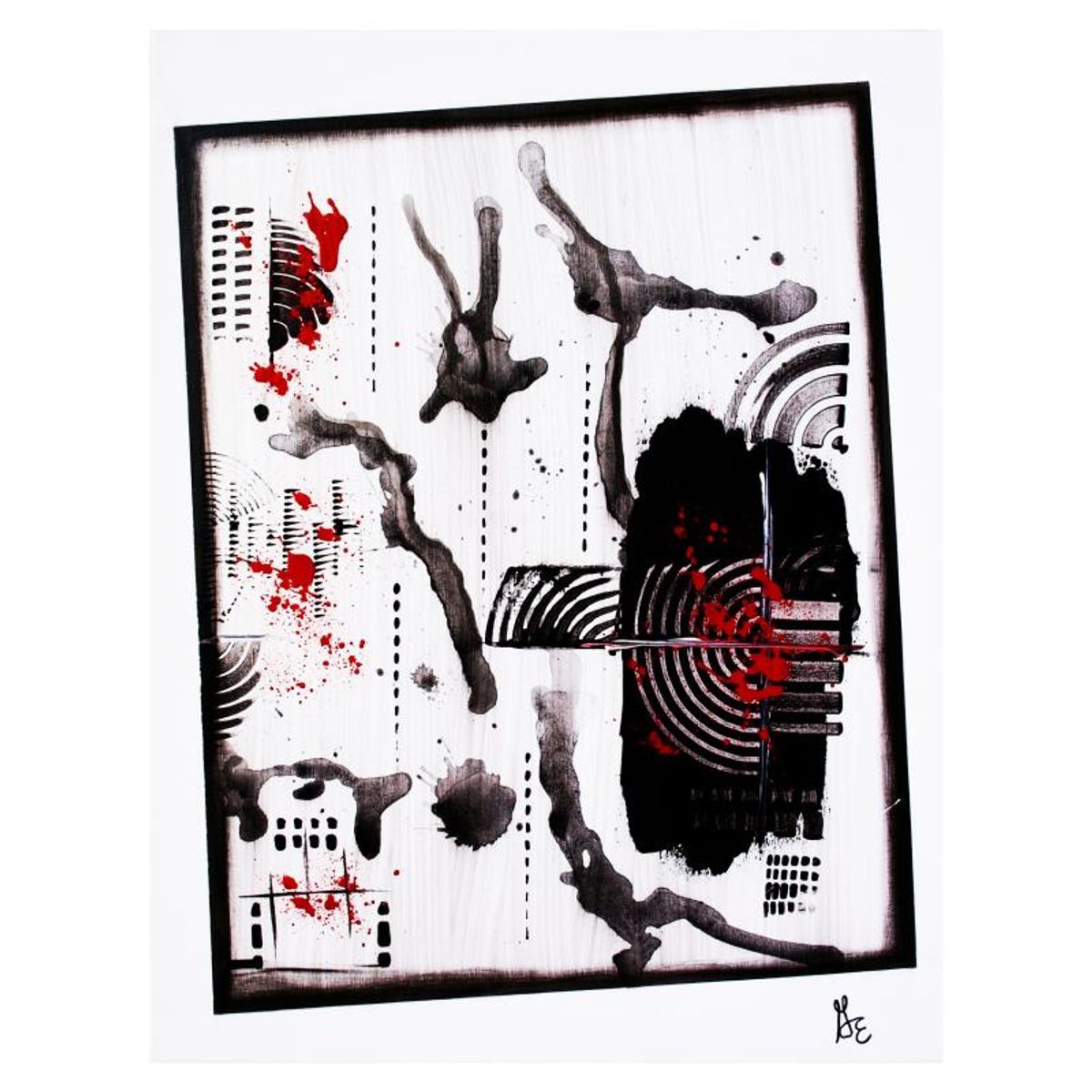 George Marlowe, "On Tilt" Original Acrylic Painting on Canvas, Hand Signed with Letter of Authenticity