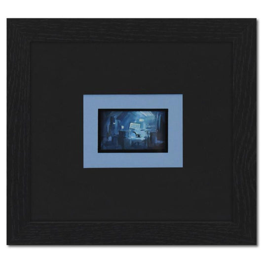 Marvel Comics, Framed Original Story Board Production Painting with Letter of Authenticity.