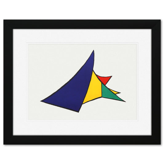Alexander Calder- Lithograph "DLM141 - CHASSE NEIGE"