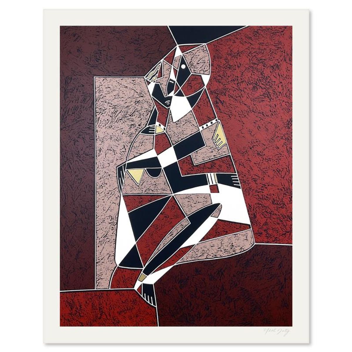 Neal Doty (1941-2016), Hand Signed Serigraph with Letter of Authenticity.