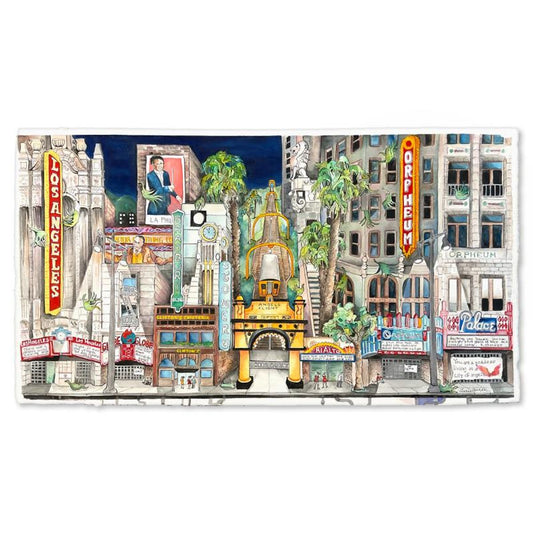 Linnea Pergola, "After the Santa Anas" Original Painting, Hand Signed with Letter of Authenticity.