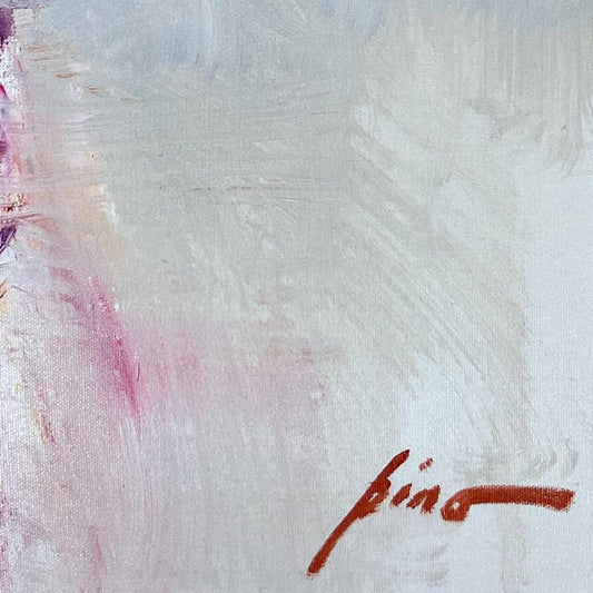 Pino (1939-2010), "Summer Memories" Hand Embellished Limited Edition on Canvas, Numbered and Hand Signed with Certificate of Authenticity.